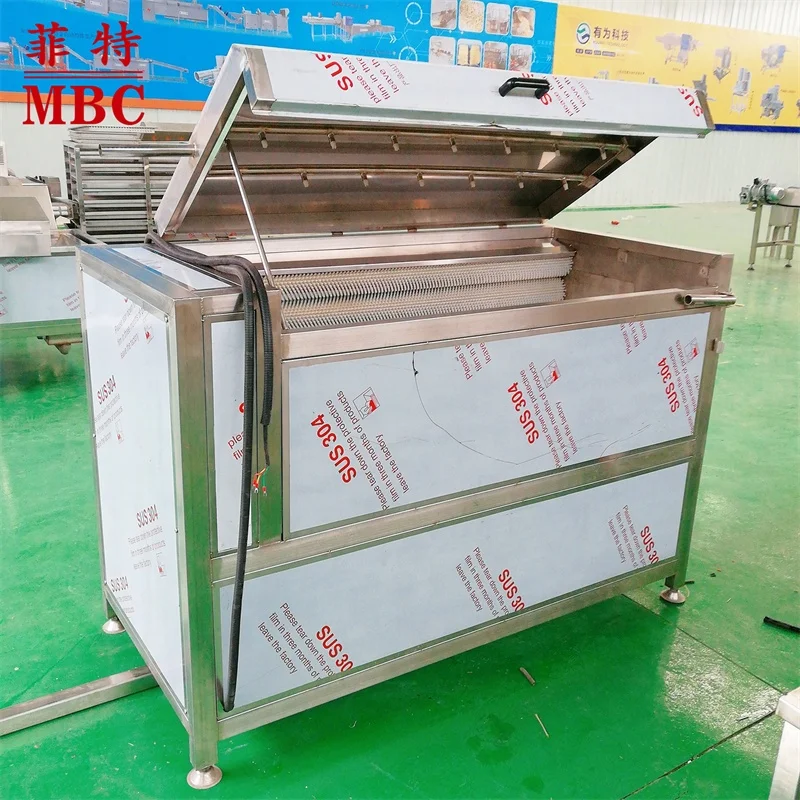 Zhucheng MBC Factory Potato Chips Production Line Frozen French Fries Making Machine Potato Processing Machines