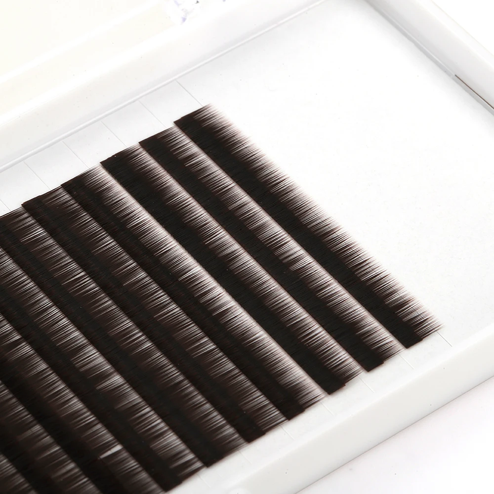 eyebrow extension private label 5 color 5-7mm high quality brow extension