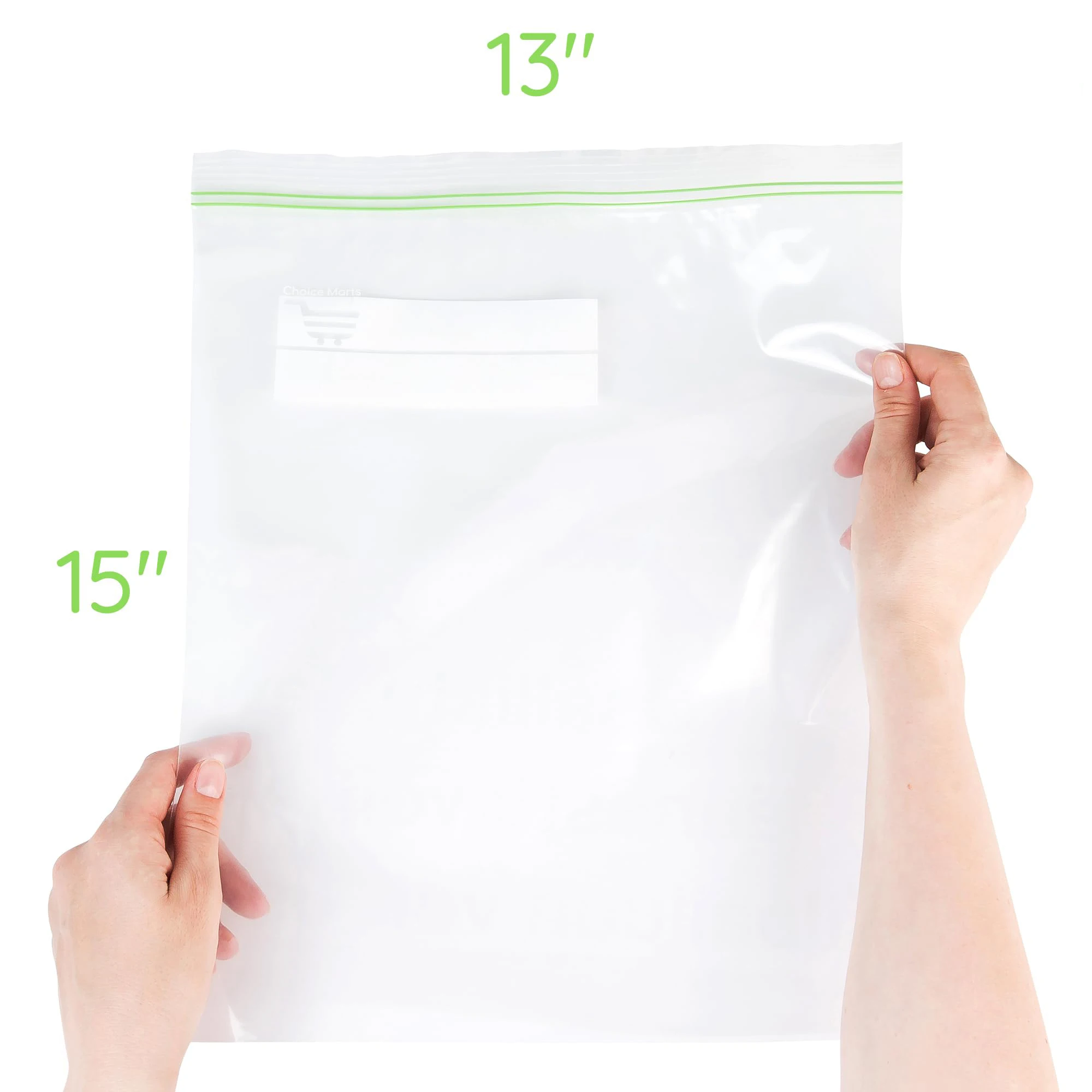 Wholesale Custom Logo Slider Storage Bags Waterproof Freezer Zip Lock Plastic Food Storage Bags