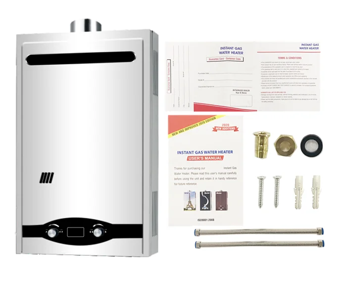 
Custom logo Wall Mounted Water Heating hot Low Water Pressure Starting Portable Gas Water Heater 
