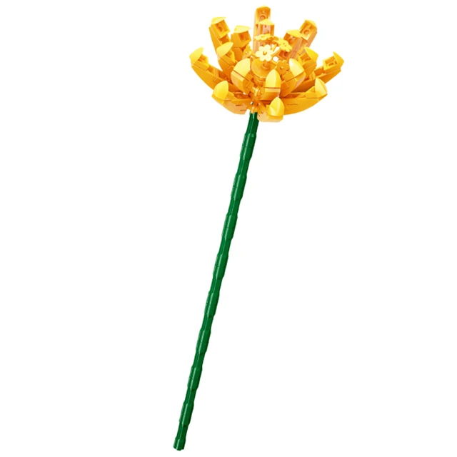 2022 Hot Sales 25 style New Rose Flower Bouquet Romantic Kit Friends DIY Assembly Building Blocks Bricks Toys for gift