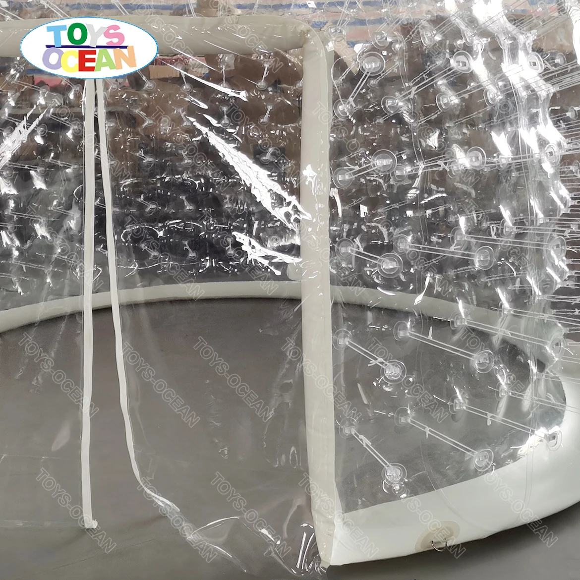 Factory Price PVC inflatable camping tent Transparent Igloo Clear Bubble Inflatable Dome Tent for sale