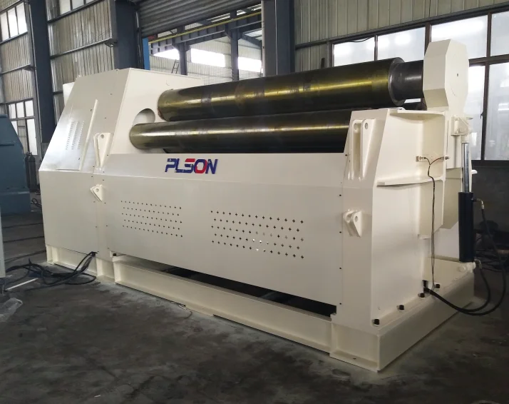 W12 80*3000 Heavy Duty Plate Rolling Machine Hydraulic 4 Roller Plate Bending Machine