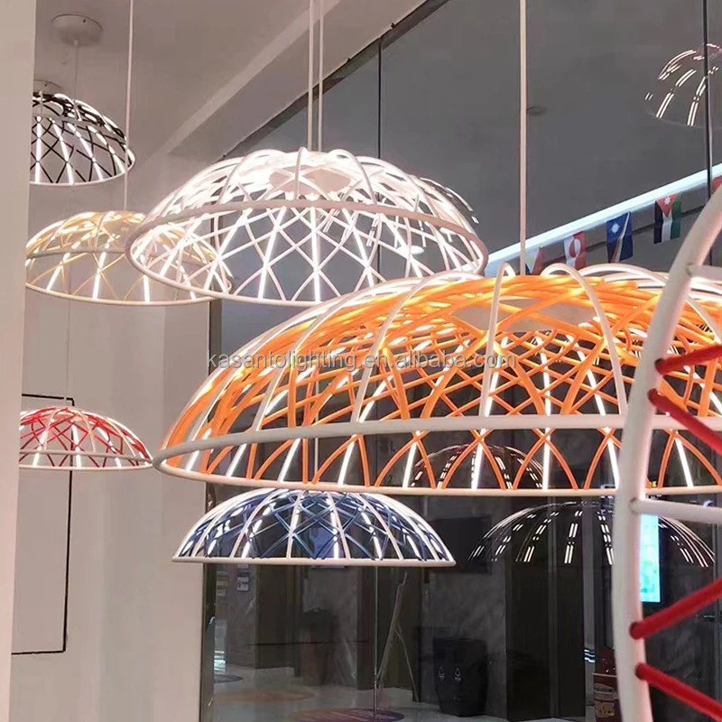 Italy Designer Creative Braided Rope Pendant Lights Chandelier for Restaurant Island Living Room Art Elegant Braided Rope Lamps