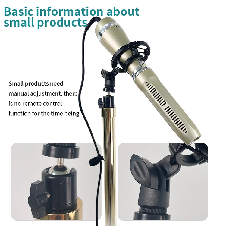 Special fixing terahertz itera blower 360 degree tripod with adjustable flexible floor stand