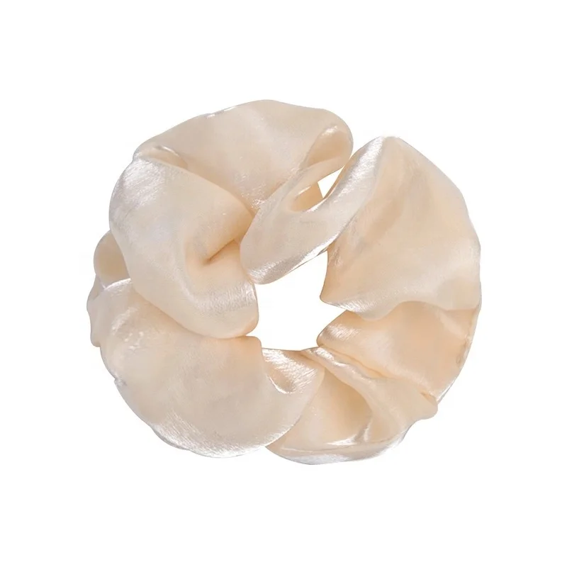 E-Magic производитель резинки для волос из 100% полиэстера резинки для волос атласная лента тканевые резинки для волос для девочек