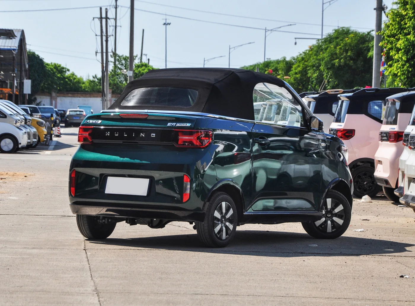 2022 Wuling Mini EV Кабриолет 280 км дальнего действия мини-электромобили для продажи