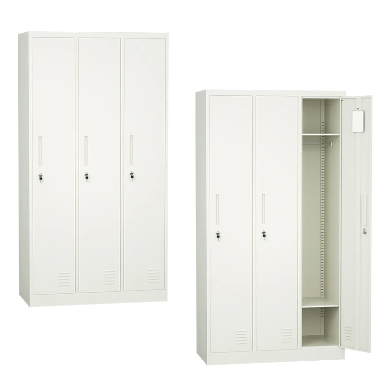 Metal Locker Storage Staff Worker Locker For ChangingRoom Locker Clothes Storage Wardrobe Steel with 2/3./6/9/12//15/18 door