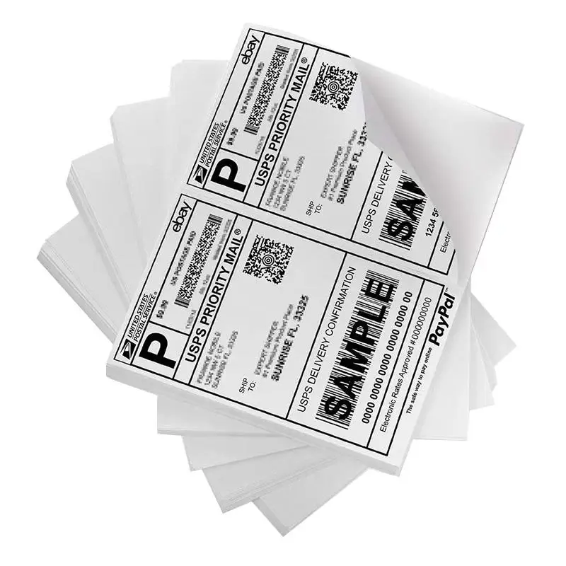 warehouse inventory logistics product sku identification sticker tagging barcode tracking QR code outer packaging label sticker