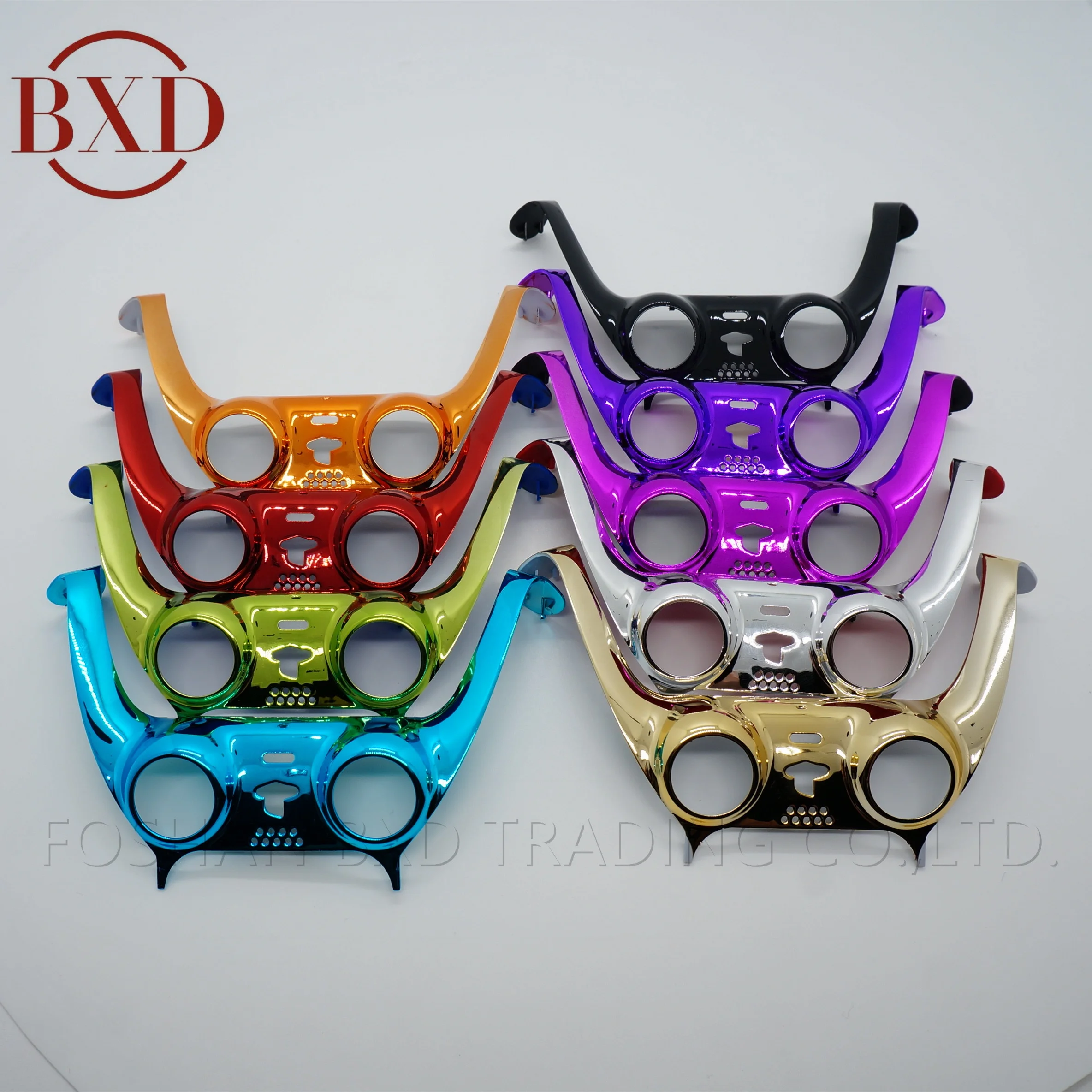 For Ps5 Game Controller Decorative Case Skin Replacement Repairing Shell Cover Faceplate Parts Accessory trim