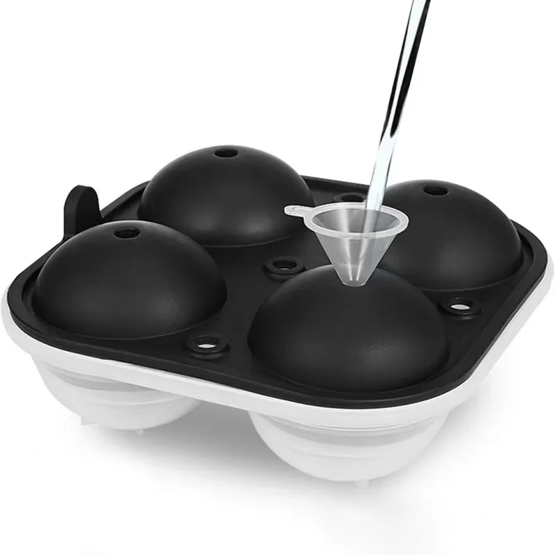 Custom Shaped Silicone BPA-Free Ice Ball Maker Whisky Ice Ball Mold
