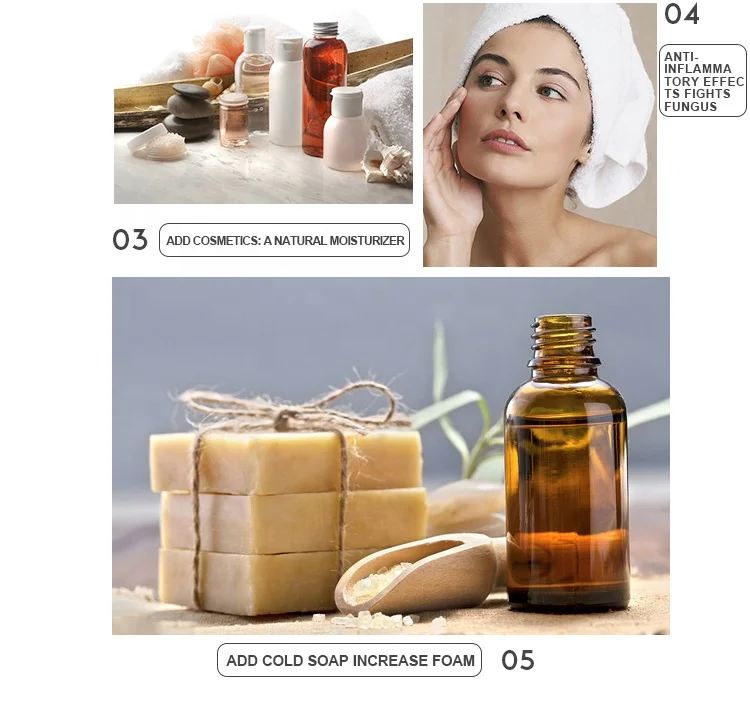 Wholesale organic shampoo and conditioner Castor oil carrier for eyelashes lashes