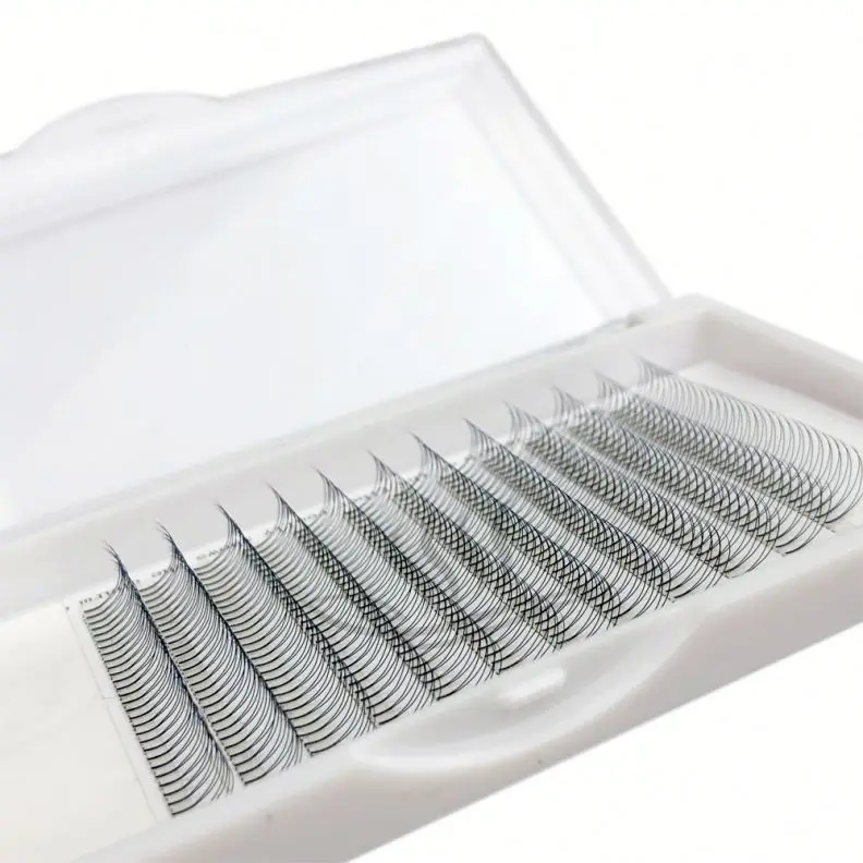 Volume Eye Lashes Manufacturer Russian Volume Eyelash Extension Long Stem Individual Lashes