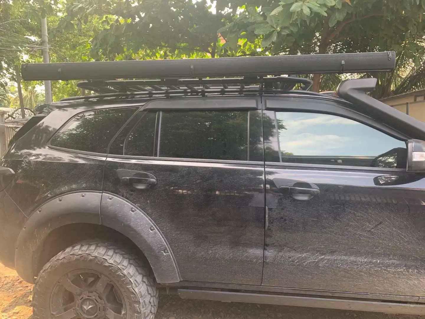 E RONIX алюминиевый корпус автомобильный тент боковой на крышу автомобиля