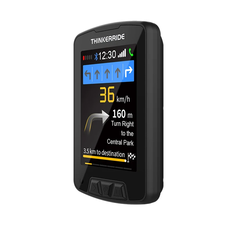 Weather Temperature Digital Display Wireless Gps Bicycle Luminous Meter