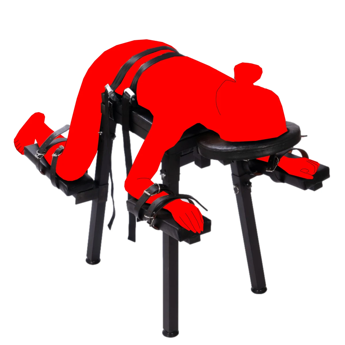 Products sell well in Eu and US men and women position adjustment octa-claw stool sex SM furniture