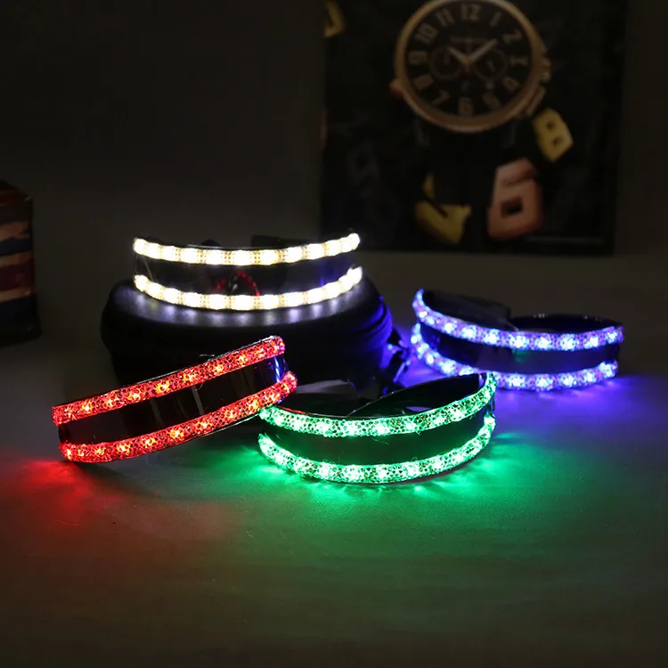 New Arrival Multi Colors Light Up Glasses Glowing LED Glasses For Concert Bar Party Supplies