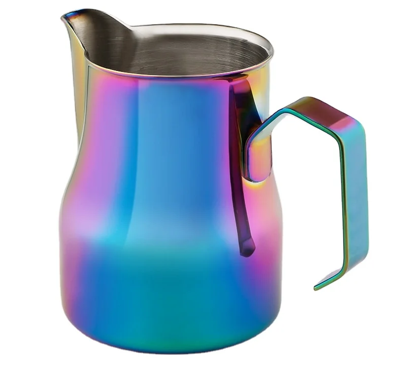 350ml/500ml/700ml/1000ml Italian Latte Art Jug Frother Cup Stainless Steel Milk Frothing Jug