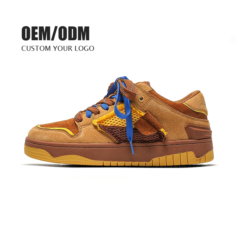 Sneaker Retro Shoes Wholesale China Manufacturer Custom Designer Fashion Slip On Sneaker For Men Luxury