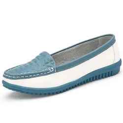 Spring and Autumn fashion flat and single shoes leisure flat pregnant mother nurse shoes