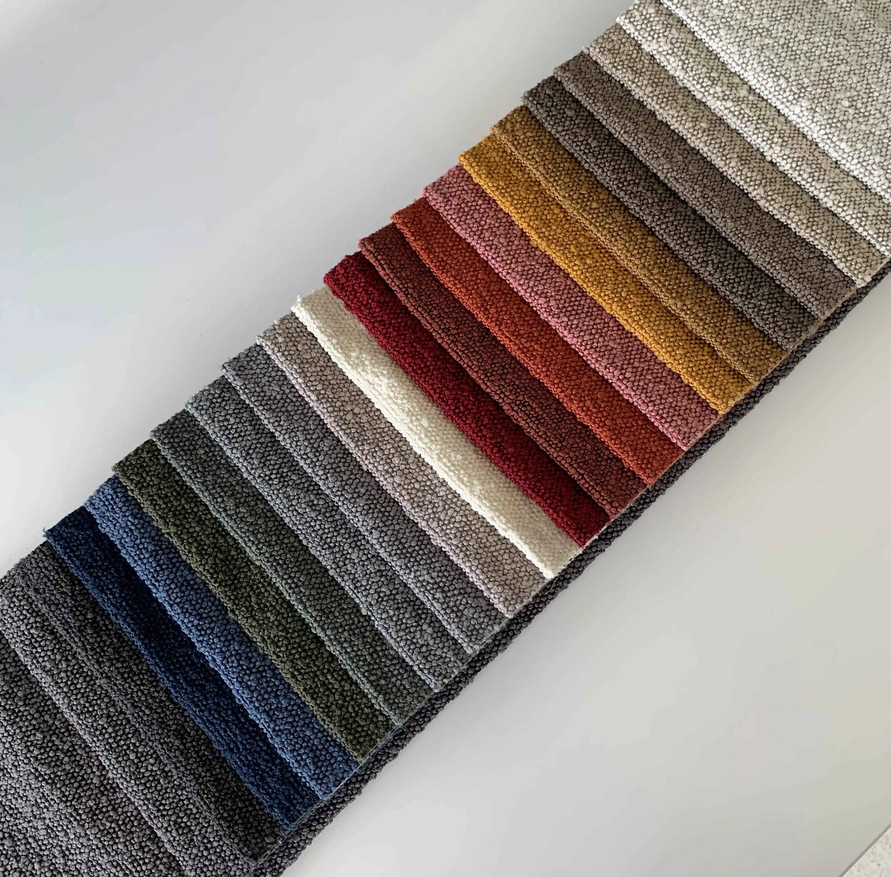 High Quality 590GSM High Weight 100% Polyester Weaving Turkish Sofa Fabric Poland