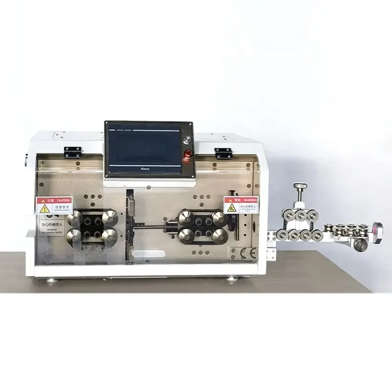 STM-605 automatic 1-20mm Pneumatic Cable Stripping Wire Stripper Machine cable manufacturing equipment