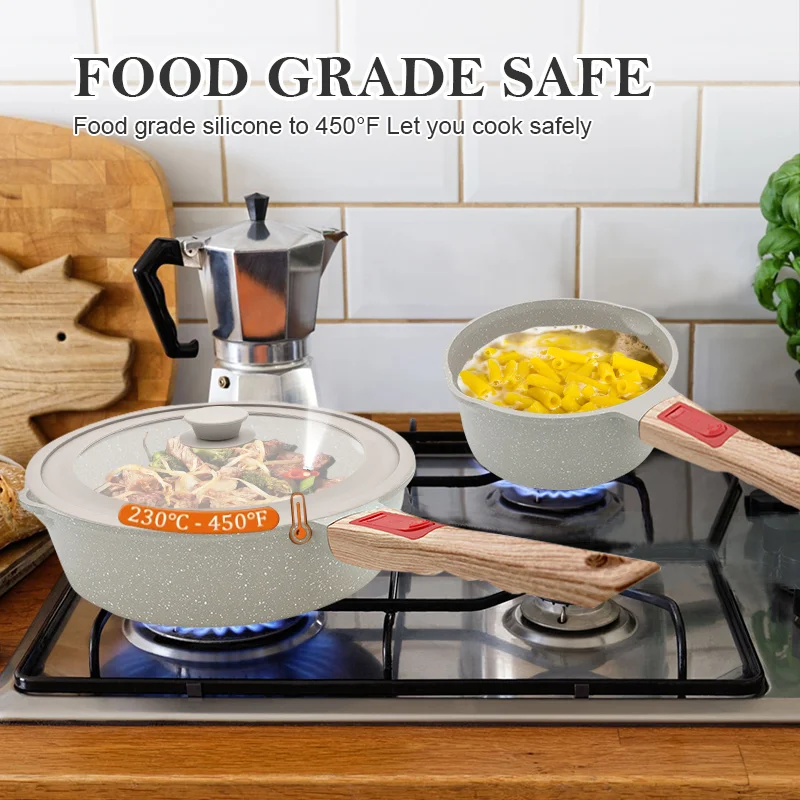 Wholesale New Upgrade Food Grade Silicone Glass Lids Universal Tempered Glass Pot Lid