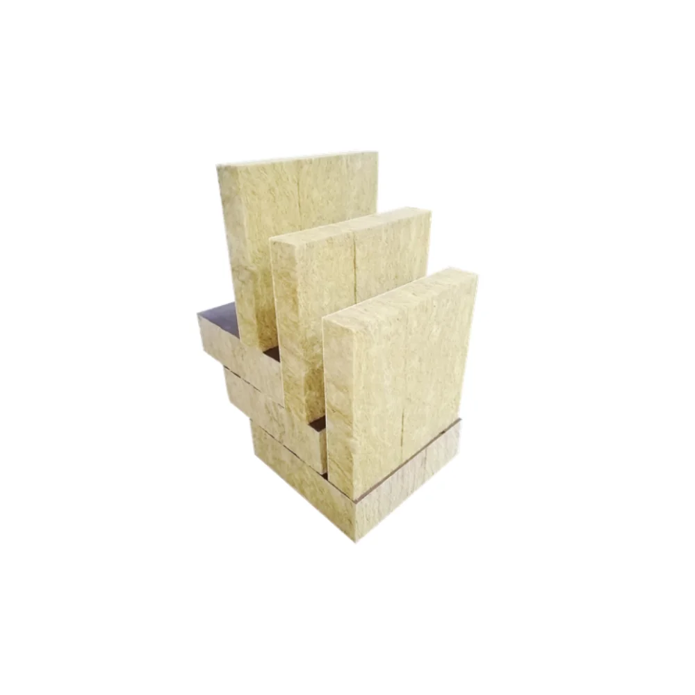 Residential Projects Construction Mineral Wool Sandwich Thermal Insulation Board rock wool mortar paper