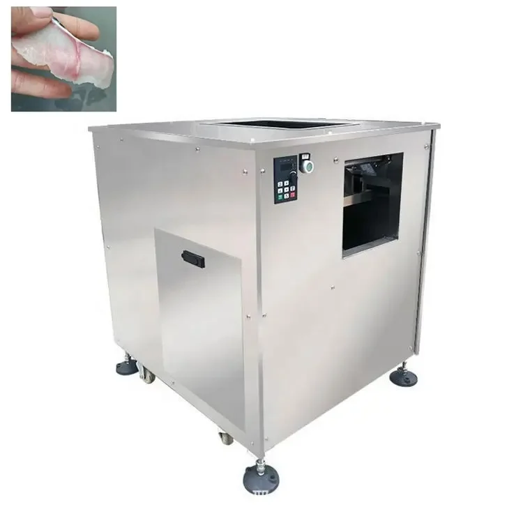 Commercial industrial electric fresh tuna big Fish flat Fish Fillet Making Cutting Machine Salmon Slicing Machine Price