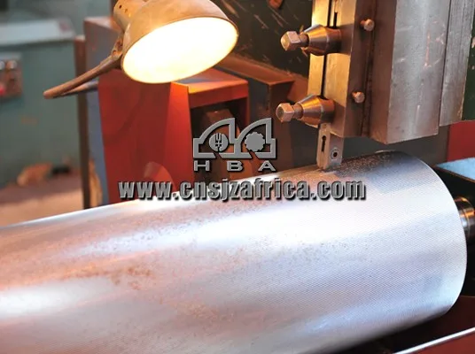 roller grinding and fluting machine