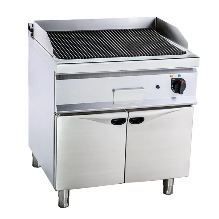Commercial Kitchen Western Cooker Steel Stove Cooker Range 2/4/6 Burners With Cabinet Oven