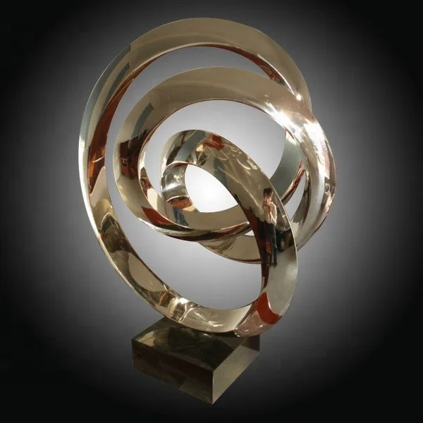 
Wholesale Golden Metal Sculpture As Home Decoration 