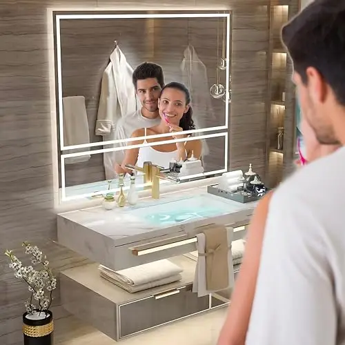 Роскошный стиль медицина Современная мраморная деревянная мебель для ванной комнаты раковины и подвесной отель