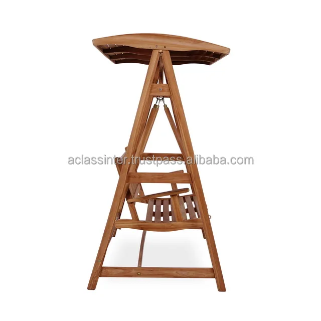 Java Swing Bench Outdoor Wooden Teak Garden Furniture