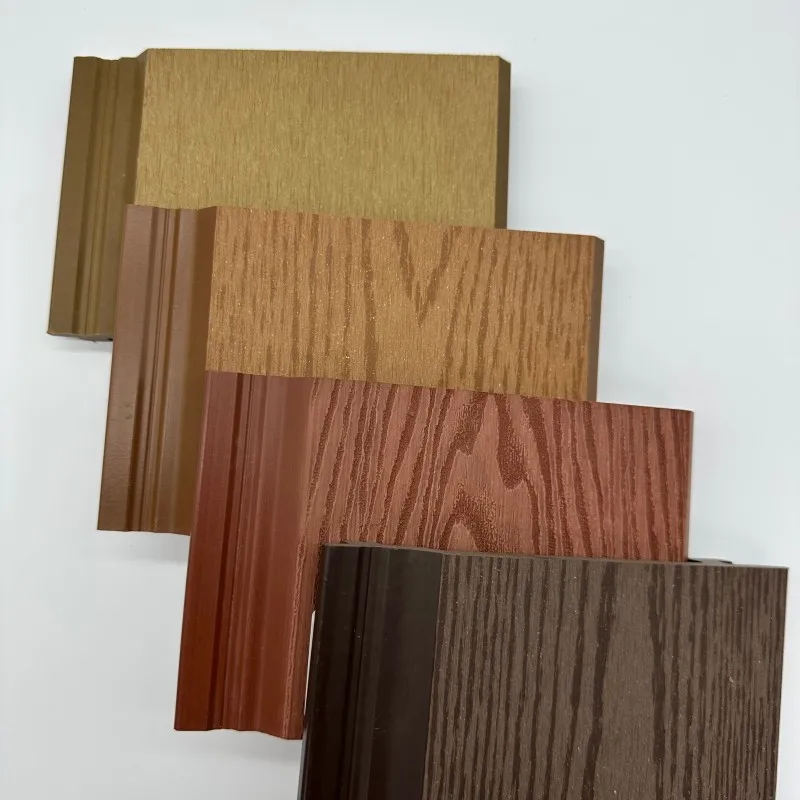 Hot Selling Customizable Colourful WPC Panel Exterior with Modern Design and Popular Choice for Engineered Wall Panels
