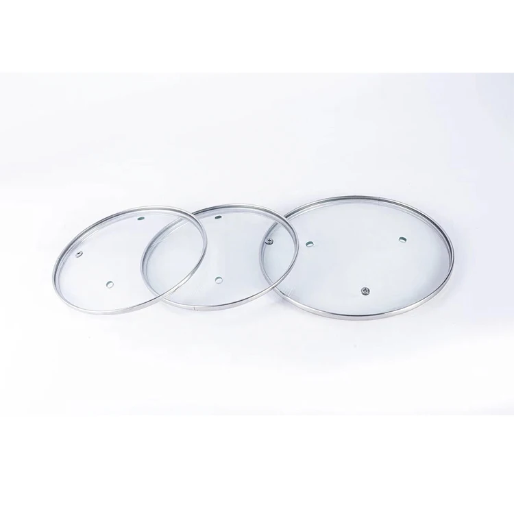 
Wholesale G Type Tempered Glass Lid For Frying Pan Pot 