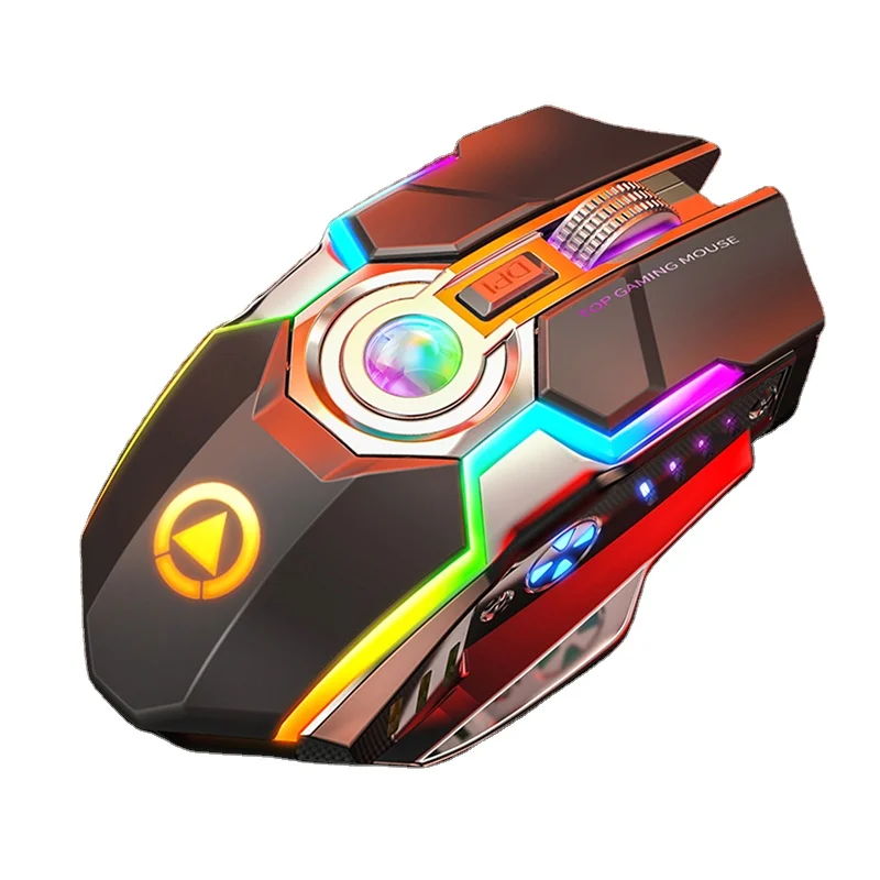 Manufacture  OEM/ODM Gaming Mouse Programmable Macro RGB Lighting Raton Best Gaming Mouse Custom Logo