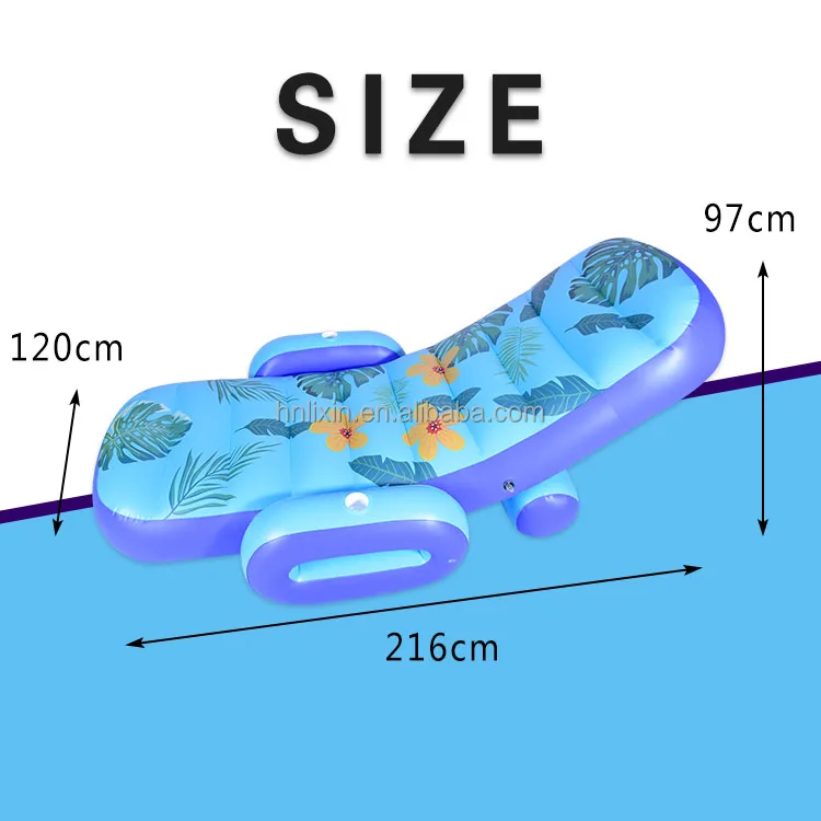 Factory Customization Beach inflatable lounge chair Inflatable Pool Float Swimming Pool water float Water Toys For Sale