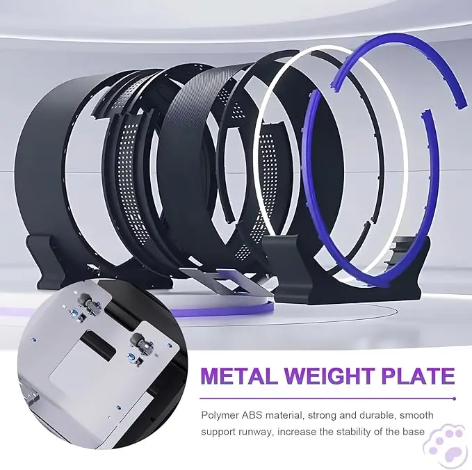 Factory Direct Sale Pet Exercise Wheel Running Spinning Toy Smart Silent Cat Exercise Wheel Cat Wheel Treadmill