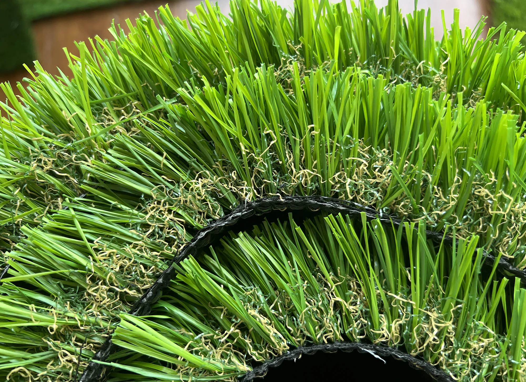 LFLPremium Synthetic Artificial Grass Turf 30mm Pile Height, High Density Fake Faux Grass Turf, Natural (1mx2m)