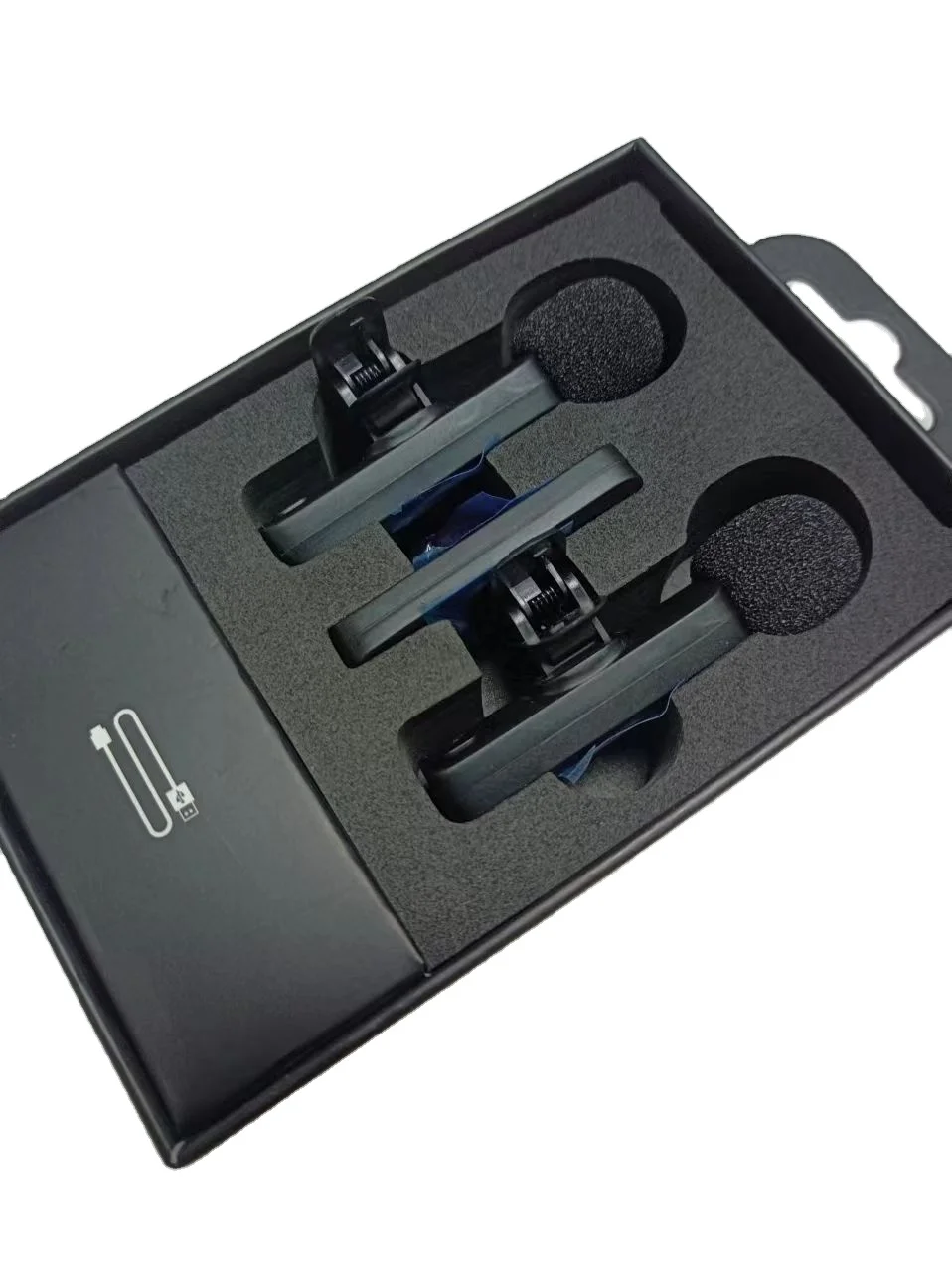 wireless long battery life compact  lavalier microphone