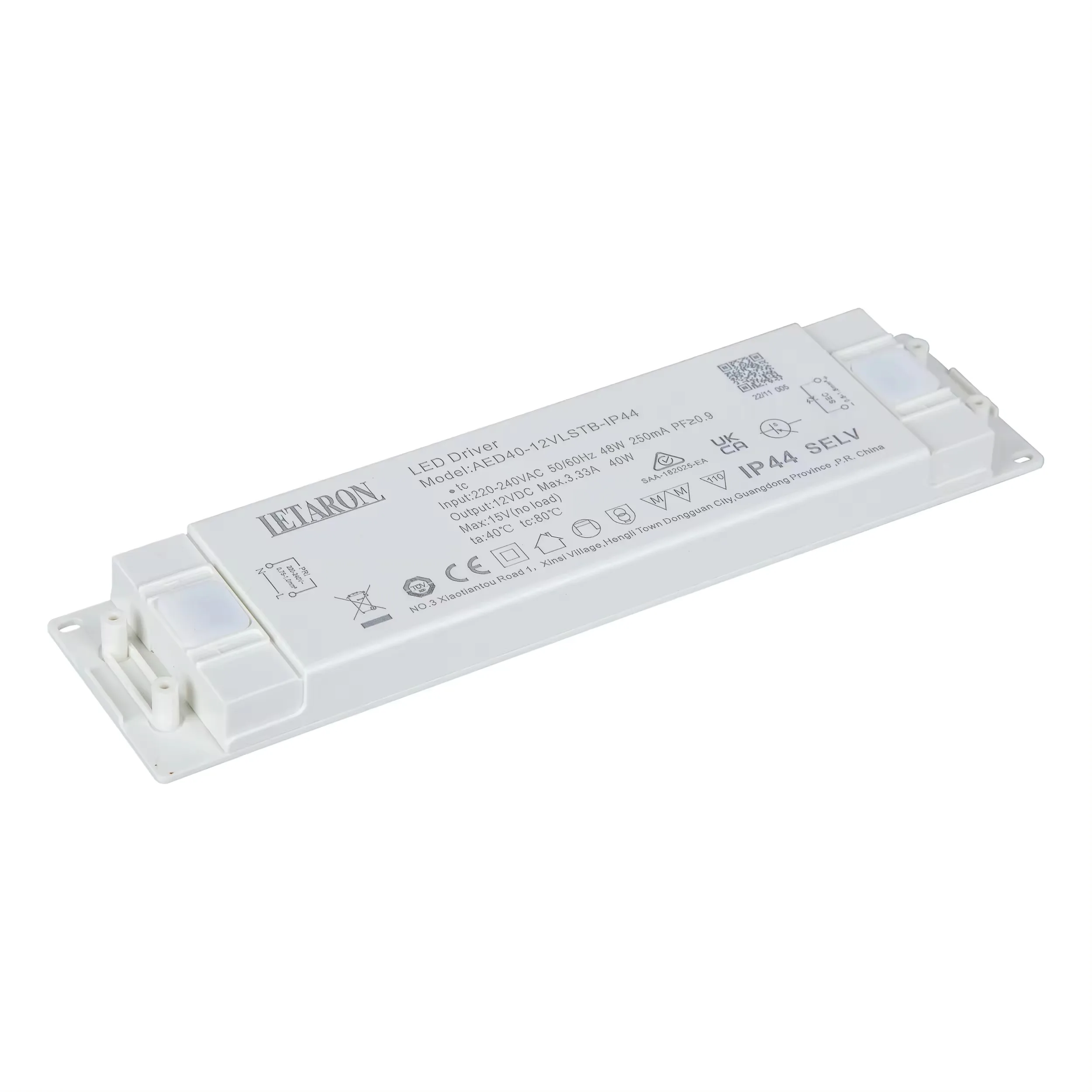 LETARON 240v to 12v transformer 12v led trafo 12v power supply led driver new ERP 40W 12V 24V IP44 mirror furniture light