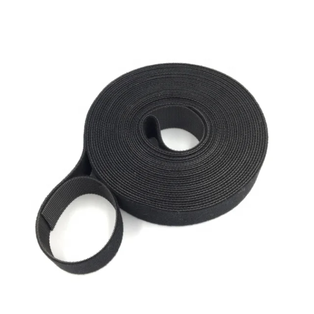 self gripping back to back hook and loop tape nylon fasteners strap baby soft ultra thin double sided hook and loop sheet