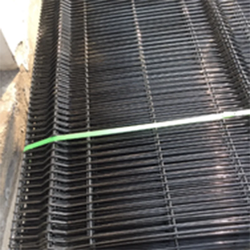 Galvanized Fence Panel Galvanized Meshwire For Fence Electro-Welded Modular Panel In Galvanized Wire And Painted Green