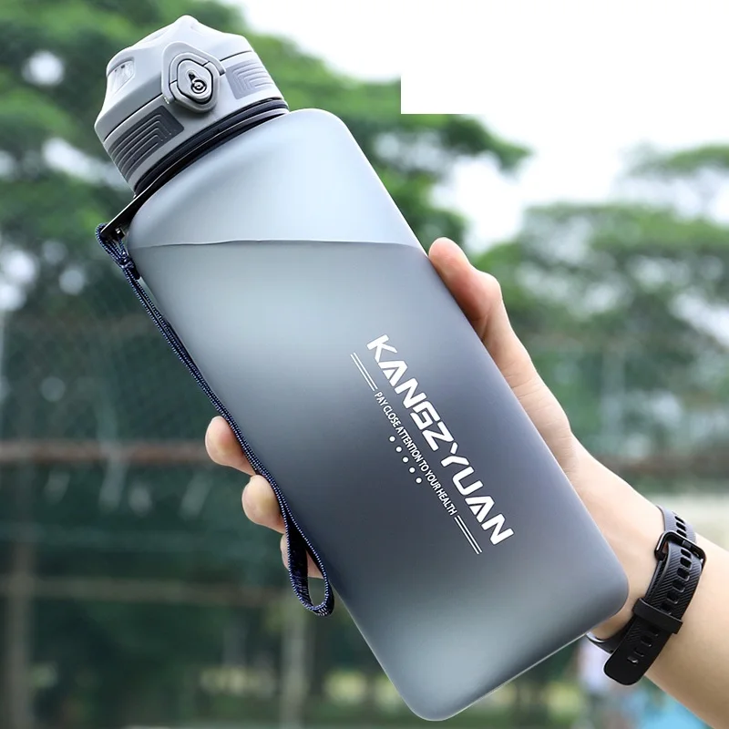 Frosted Plastic Water Cup Outdoor Bicycle Riding Kettle Sports Fitness Space Cup Mountaineering Water Bottle