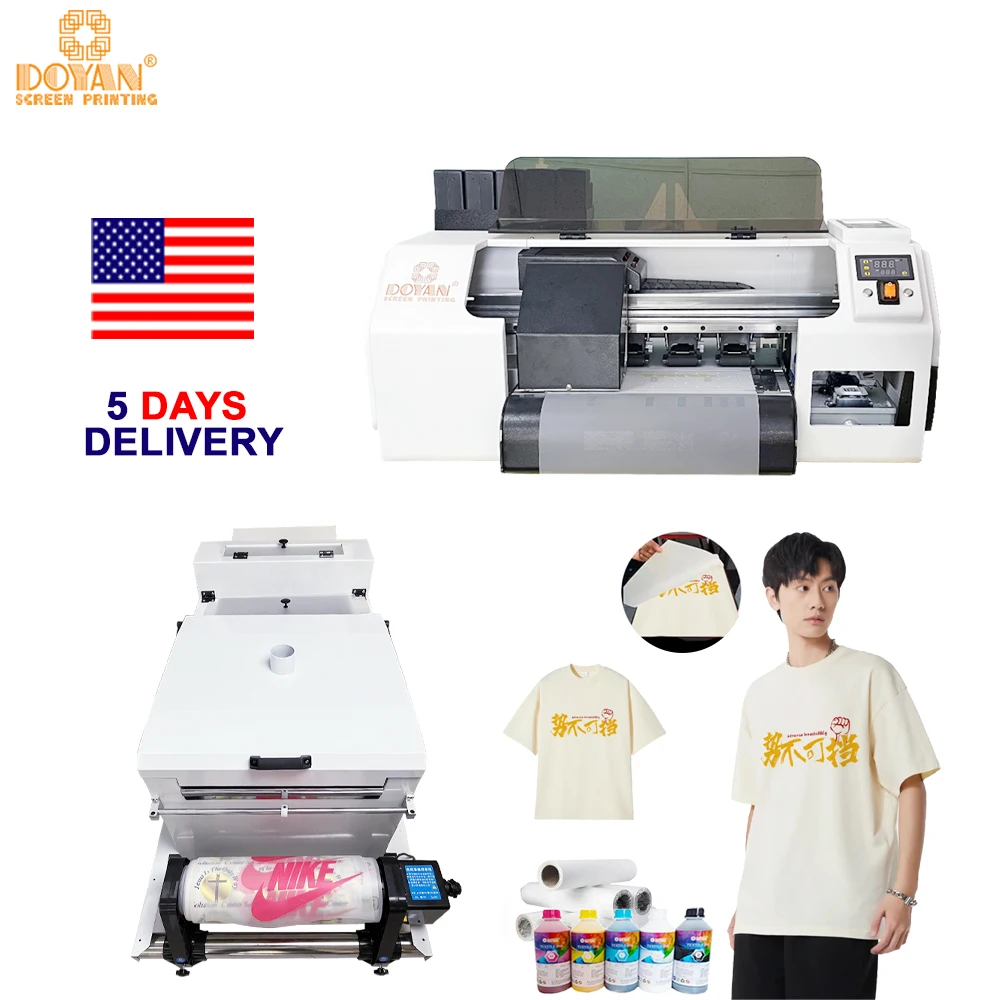 procolored pink automatic t shirt xp600 heads a3 dtf printer transfer printing machine for clothes t-shirt dtf printing