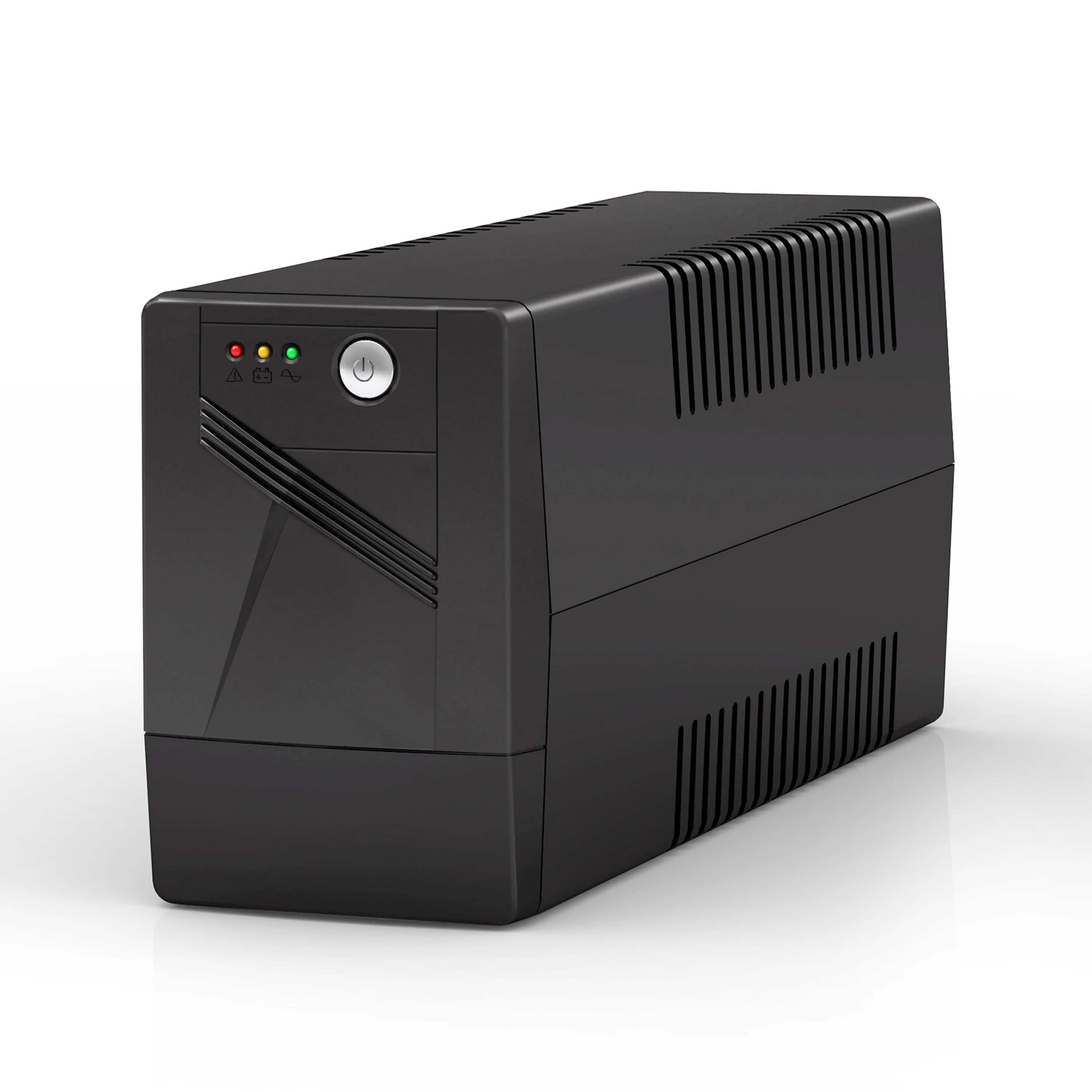 Offline ups for computer plastic case 600va/360w  line interactive ups uninterruptible power supply