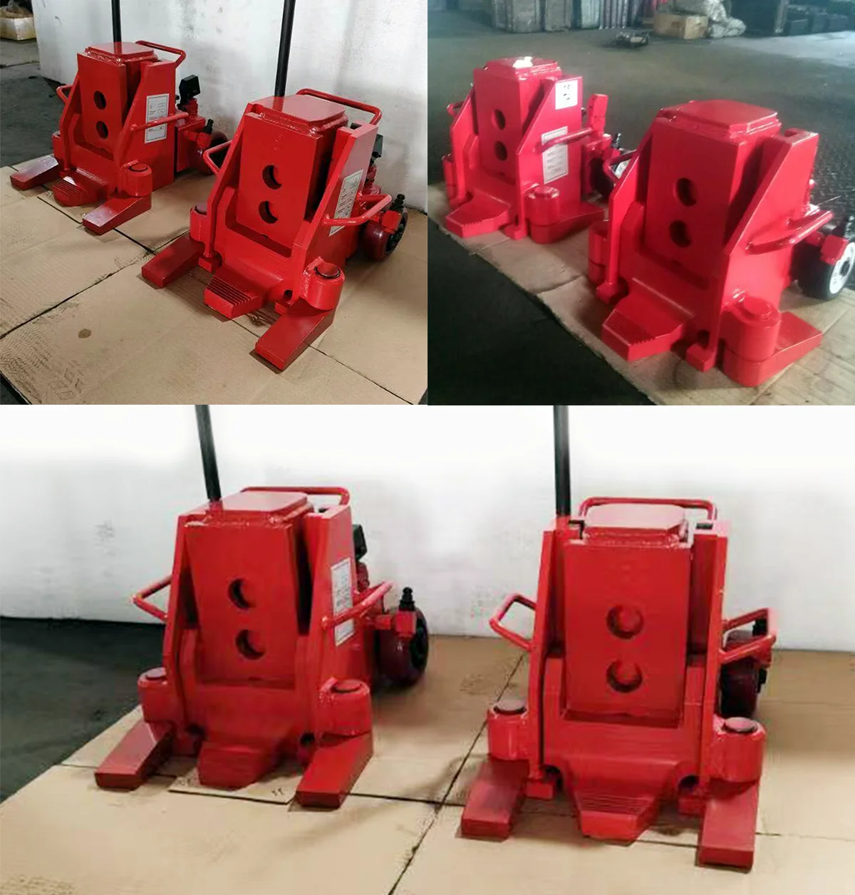 GKS Equivalent V Series 5 10 15 20 Ton  Fork Lift Hydraulic Toe Jack Machine Jack With Wheels
