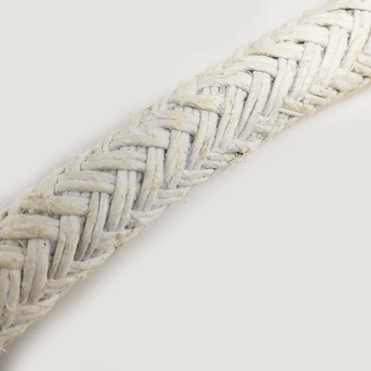 F107 Dusted Non Asbestos Strong Mechanical Hardness Braided Square Ropes