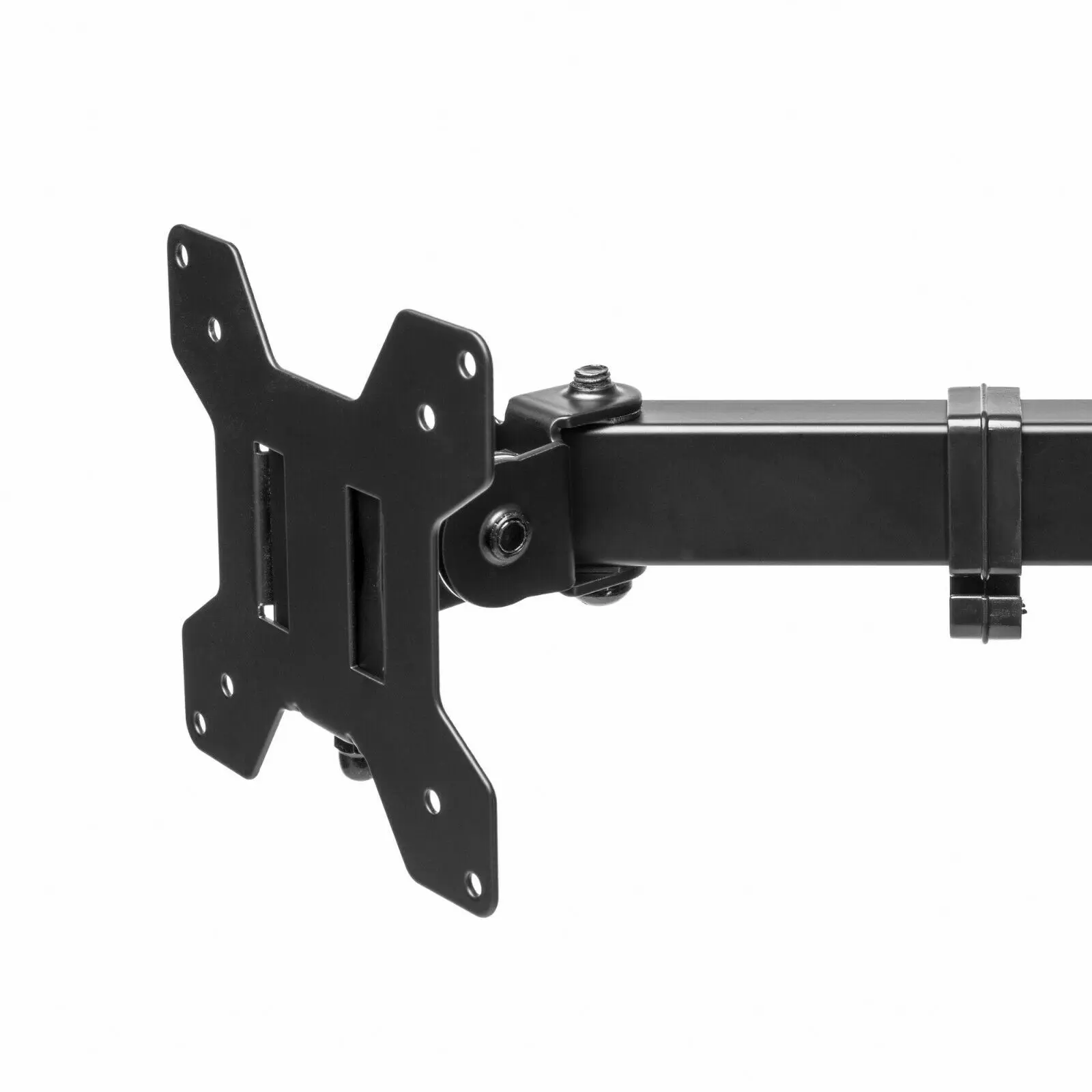 13-27 inch Screens with Adjustable Monitor Desk Mount fit 2 LCD Screen Adjustable Double Dual Monitor Arm Stand